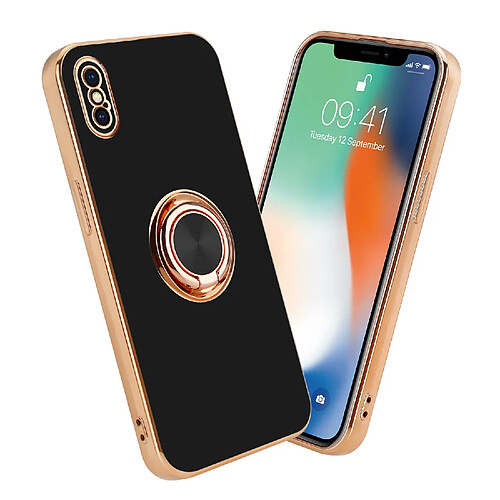 Cadorabo Coque iPhone XS MAX Etui en Noir