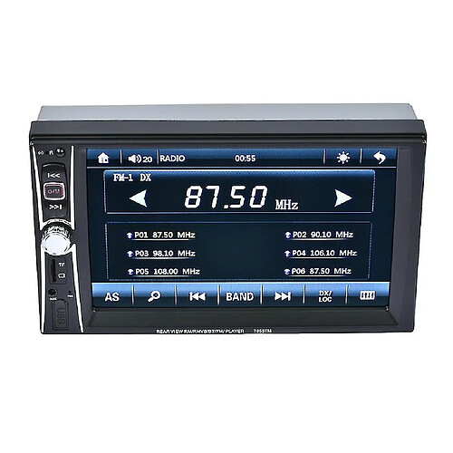 Universal Tactile Car MP5 Player Bluetooth MP5 Audio 1080p Film 2 Din Car Audio