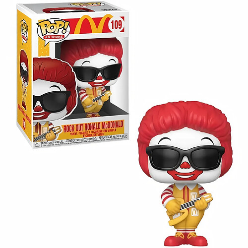 Junior Provence Figurine Funko Pop! Ad Icons - McDonalds - Rock Out Ronald