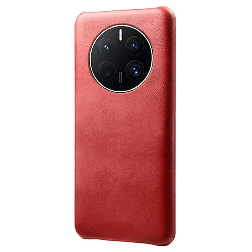 Coque en TPU + PU texture des mollets, ultra fine pour votre Huawei Mate 50 Pro 4G - rouge