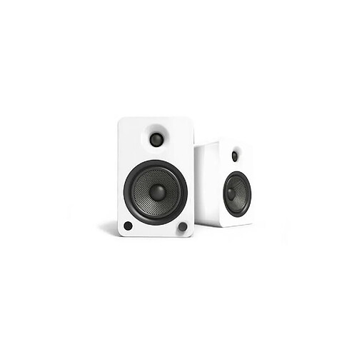 Enceintes actives Hifi Bluetooth Kanto YU6 Blanc mat Vendues par paire