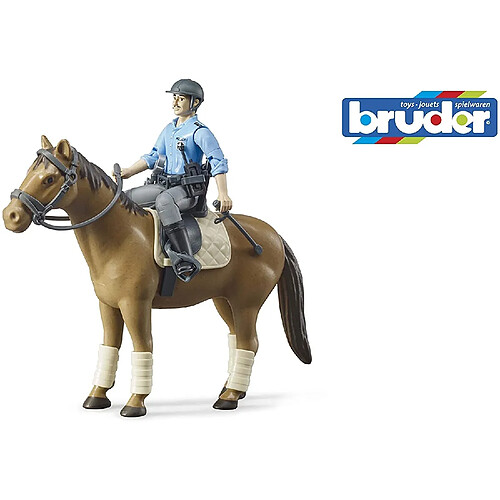 Bruder bworld Policier à cheval