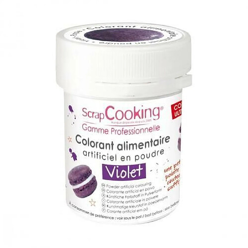 Scrapcooking Colorant alimentaire Violet