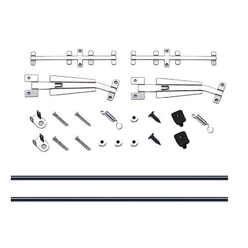 Kit De Pièces De Bricolage De Modification De Mise à Niveau D'accessoires De Voiture RC Pour Essuie-glace MN86