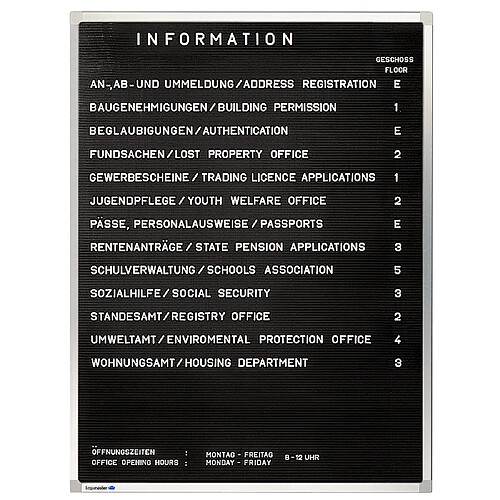 Legamaster Premium - Informatiebord - 40 x 30 cm