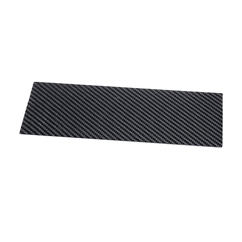 Feuille De Panneau De Fibre De Carbone De La Dureté 3K De 250x100mm Pour Le Cadre De Drone De Bricolage FPV 5mm