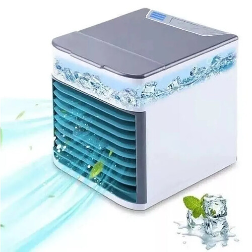 Ventilateur de Refroidissement Portable 3 en 1 Mini Climatiseur de Bureau