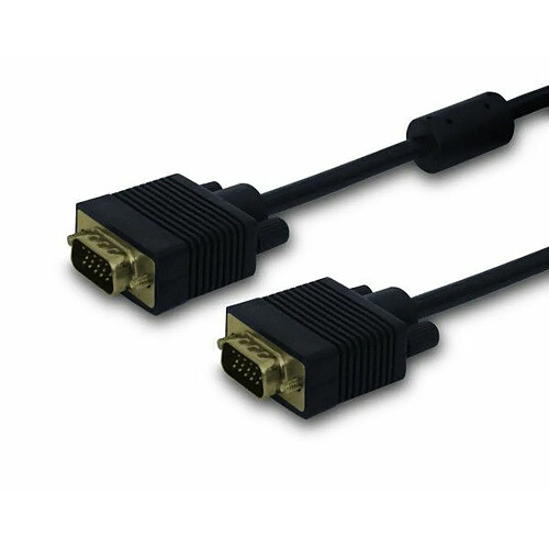 Savio CL-29 câble VGA 1,8 m VGA (D-Sub) Noir