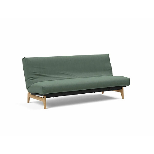 Inside 75 Canapé Lit ASLAK 120 Nordic Cover Soft Spring tissu 518 Elegance Green