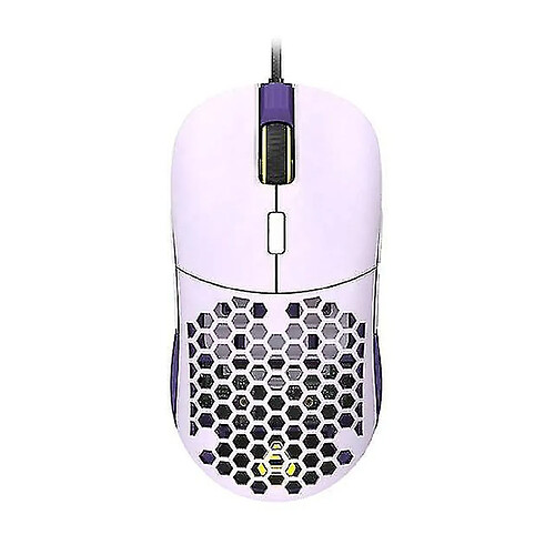 Universal Gaming Mouse Ergonomics Programming Souris (Purple)