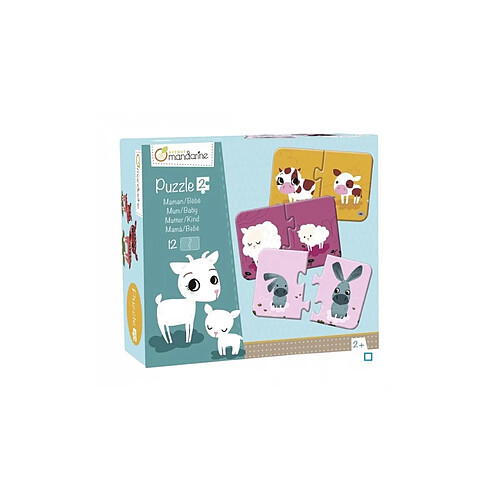 Avenue Mandarine Puzzle Duo Maman et bebe