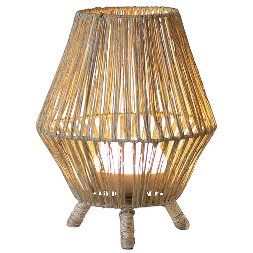 NEWGARDEN Lampe de jardin en jute Sisine 30 cm.