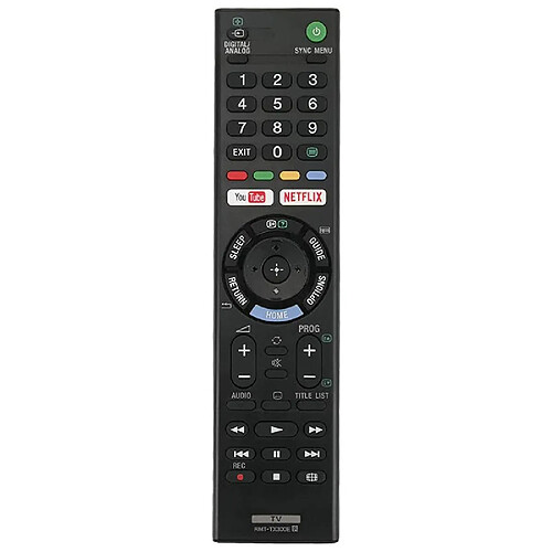 GUPBOO Convient pour Sony RMT-TX300E Télécommande TV-TX300P TX300U Infrarouge