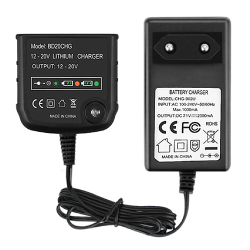 Chargeur 20V pour tous Black u0026 Decker LBXR20 LB20 LBX20 LBX4020 LB2X4020 EU