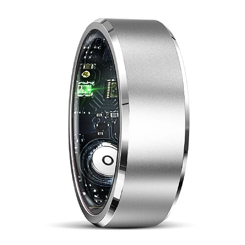 Bague Connectée Or Taille 12 Suivi Santé Modes Sport Étanche Bluetooth 5.1 Argent YONIS