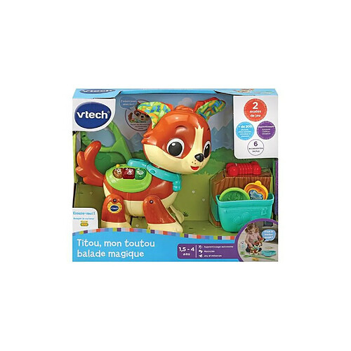 Jeu d éveil Vtech Baby Titou Mon toutou balade magique