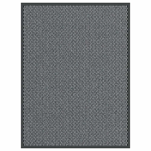 vidaXL Paillasson anthracite 90x120 cm