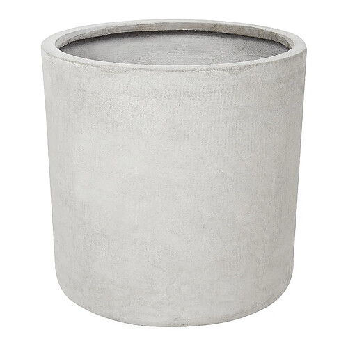 Beliani Cache-pot 42 x 42 x 42 cm gris MESSENE