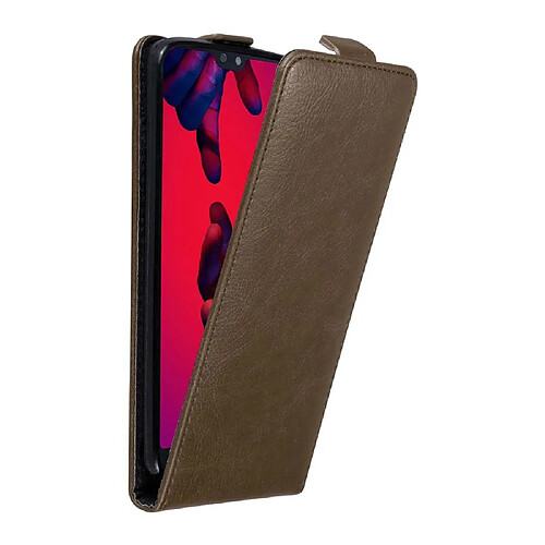 Cadorabo Coque Huawei P20 PRO / P20 PLUS Etui en Marron