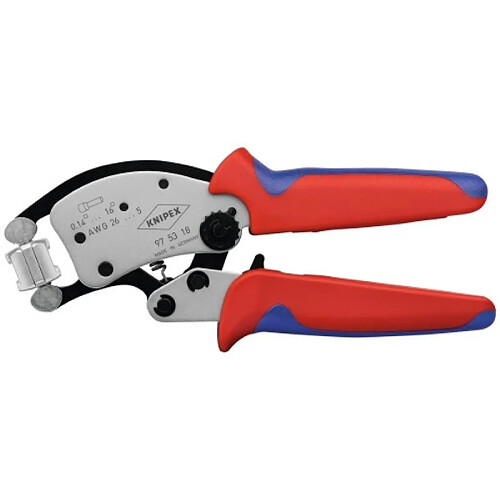 KNIPEX Pince à sertir tête orientable Twistor16