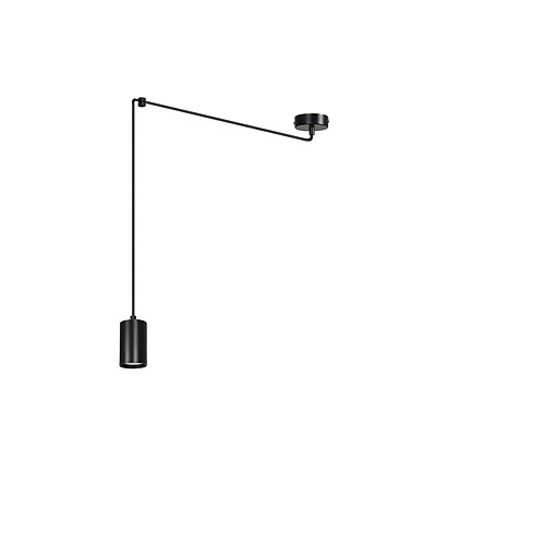 EPIKASA Suspension Traker, Noir, Acier, 300x300x8 cm