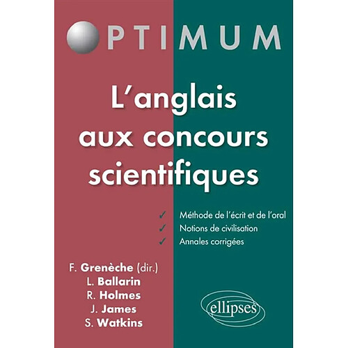 L'anglais aux concours scientifiques · Occasion