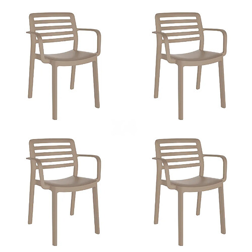 Set 4 Fauteuil Wind - RESOL