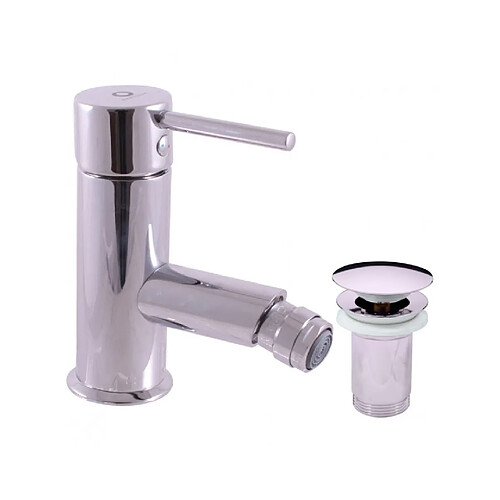 Rav Mitigeur bidet SEINA avec siphon en chrome