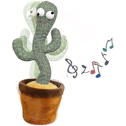 Universal Cactus peluche danse électrique cactus chant et danse jouets pour enfants