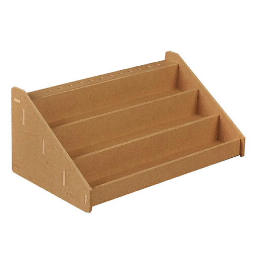 Support de rangement en bois bricolage peinture modulaire organisateur outil support de stockage outil 3 niveaux