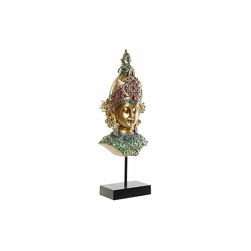 Figurine Décorative DKD Home Decor Doré Métal Buda Résine (15 x 7 x 38 cm)