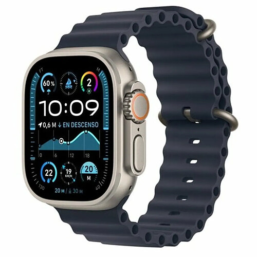 Montre intelligente Apple MX4D3TY/A Titane 49 mm