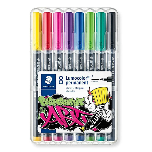 Ensemble de Marqueurs Staedtler 318 WP8-1 Vert (8 Pièces)