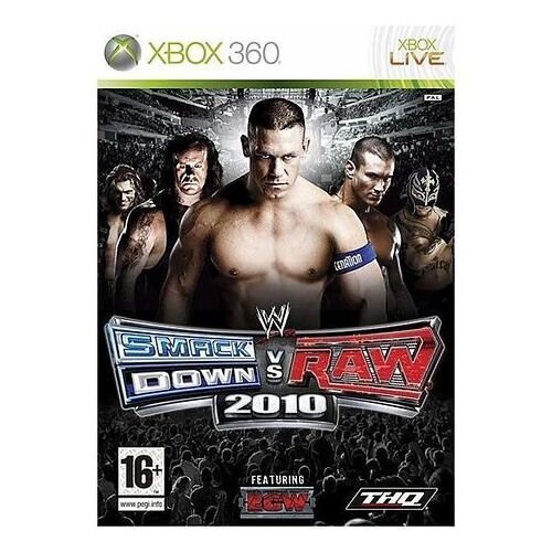 THQ WWE SMACKDOWN VS RAW 2010 / JEU CONSOLE XBOX360