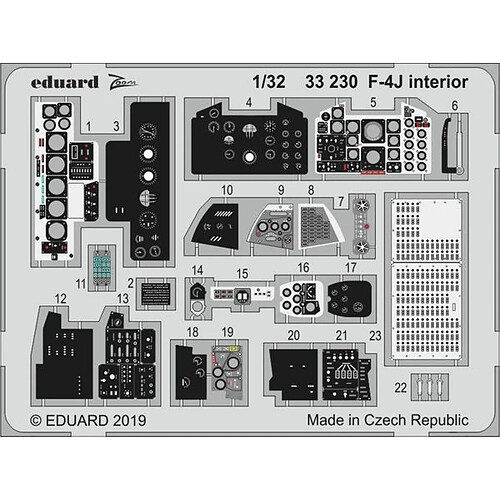 F-4J interior for Tamiya - 1:32e - Eduard Accessories