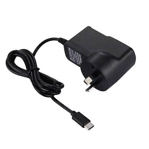 Wewoo Pour Macbook, Google, LG, Huawei, Nokia, Microsoft, Xiaomi, OnePlus, Letv, Meizu, d'autres Smartphones ou tablettes, AU Plug 5V 2A USB-C / Type-C Port Chargeur