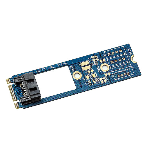 M.2 NGFF ( SATA) B & M Key To SATA III 7 Pin SSD Converter Board Card