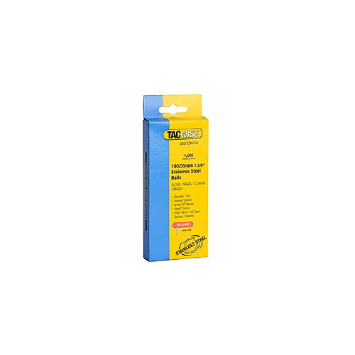 Boîte de 1000 clous en acier inoxydable type 180 L. 35 mm - TA-1068 - Tacwise