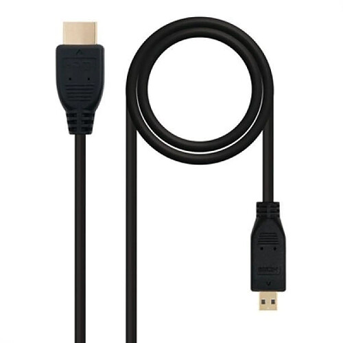 Nanocable CABLE MICRO HDMI 1.4 (ALTA VELOCIDAD) A/M-D/M 0.8M