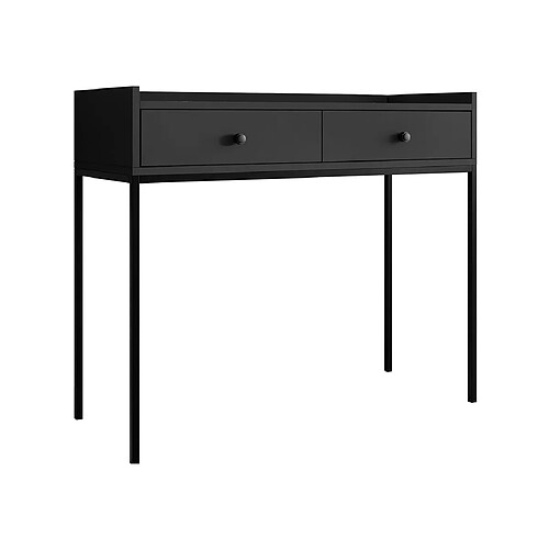 Bestmobilier Filipo - console - noir - 100 cm