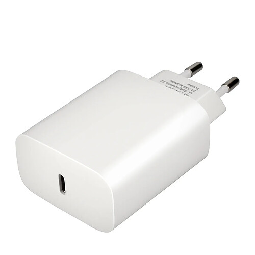 Chargeur secteur USB-C Power Delivery 25W Quick Charge 4.0 Fonction AFC Forcell