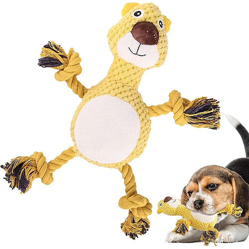 Jouets Pour Chiens Grinçants, jouets De Dentition Pour Chiots / Jouet Grinçant Pour Petits Chiens Moyens, Pour Le Jeu En Intérieur, Soutient La Morsure Active