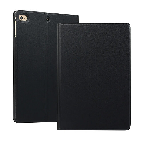 Wewoo Coque Souple Étui de protection en TPU Universal Spring Texture pour iPad Mini 4/5 avec support Noir