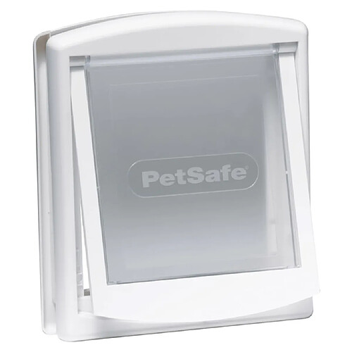 PetSafe Porte à 2 voies pour chiens 715 Petit 17,8 x 15,2 cm Blanc