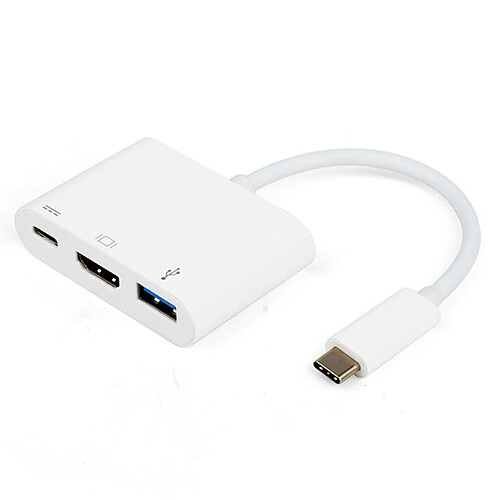 Vivanco Cable adaptateur 3 en 1 USB type C