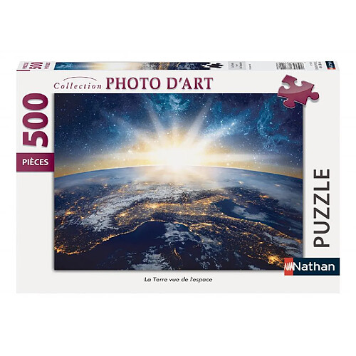 Nathan Puzzle 500 p la terre vue de l'espace