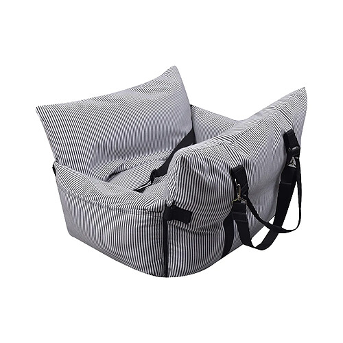 VERCART Siège Auto pour Chien Sac Siège de voiture Chenil en voiture 52 x 52 x 42 cm