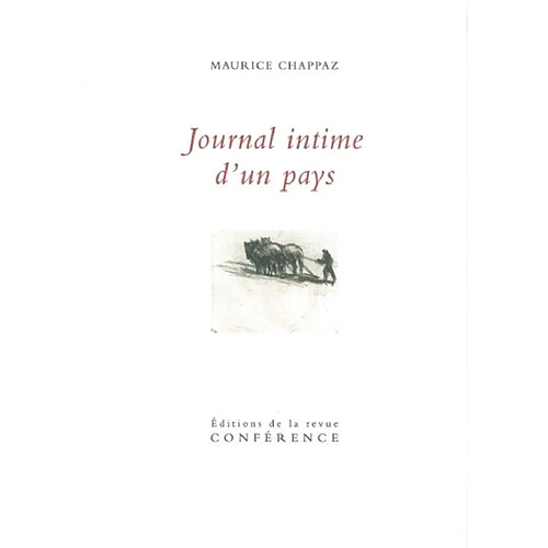 Journal intime d'un pays · Occasion