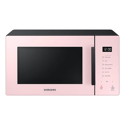 Samsung MG23T5018CP/ET micro-onde Comptoir Micro-onde combiné 23 L 800 W Noir, Rose