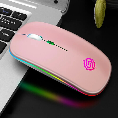 Yonis Souris RGB Sans Fil Bluetooth Haute Précision